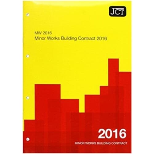 JCT:Minor Works Building Contract 2016 (MW) (häftad, eng)