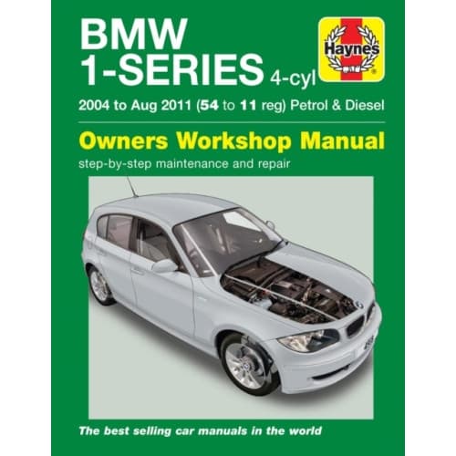 BMW 1-Series 4-cyl Petrol & Diesel (04 - Aug 11) Haynes Repair Manual (häftad, eng)