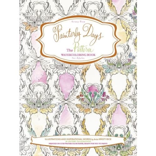 Painterly Days : The Pattern Watercoloring Book for Adults (häftad, eng)