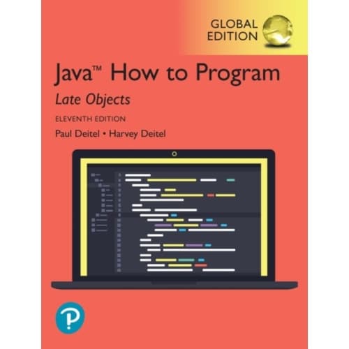 Java How to Program, Late Objects, Global Edition (häftad, eng)