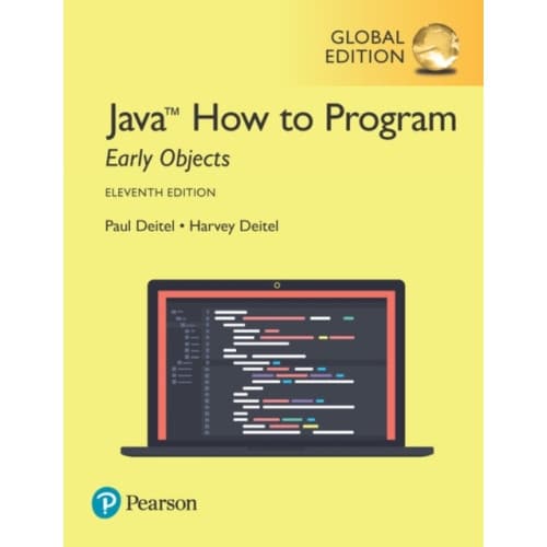 Java How to Program, Early Objects, Global Edition (häftad, eng)