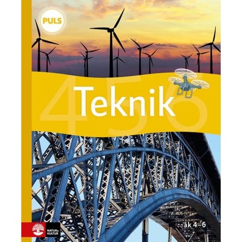 PULS Teknik 4-6 Grundbok, fjärde upplagan (inbunden)