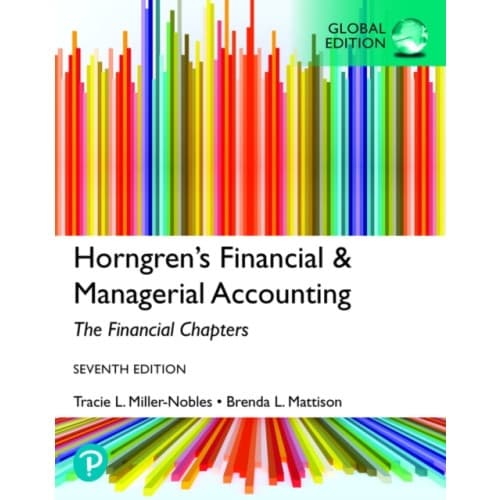 Horngren's Financial & Managerial Accounting, The Financial Chapters, Global Edition (häftad, eng)