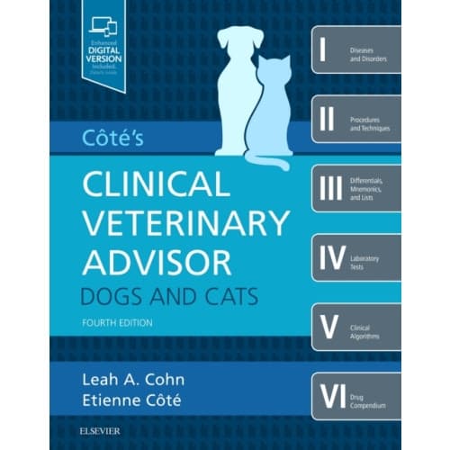 Cote's Clinical Veterinary Advisor: Dogs and Cats (inbunden, eng)