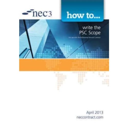 How to write the PSC Scope (häftad, eng)