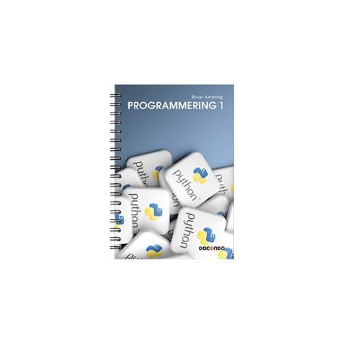 Programmering Nivå 1 med Python (bok, spiral)