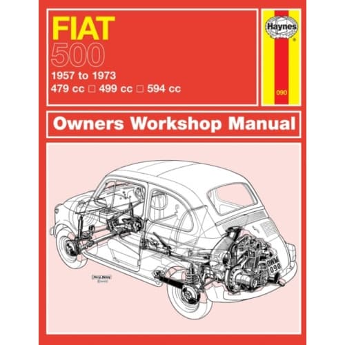 Fiat 500 (57 - 73) Haynes Repair Manual (häftad, eng)