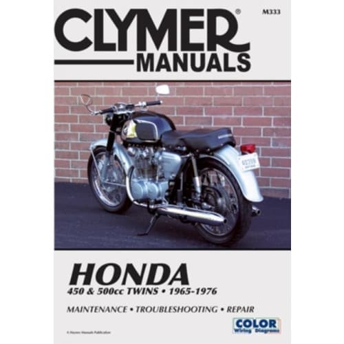 Honda CB/CL450 & CB500T Motorcycle (1965-1976) Service Repair Manual (häftad, eng)