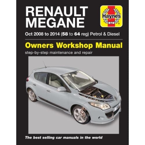 Renault Megane (Oct '08-'14) 58 To 64 (häftad, eng)