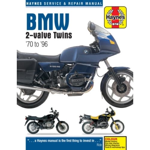 BMW 2-valve twins (70-96) Haynes Repair Manual (häftad, eng)