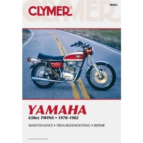 Yamaha 650cc Twins Motorcycle, 1970-1982 Service Repair Manual (häftad, eng)