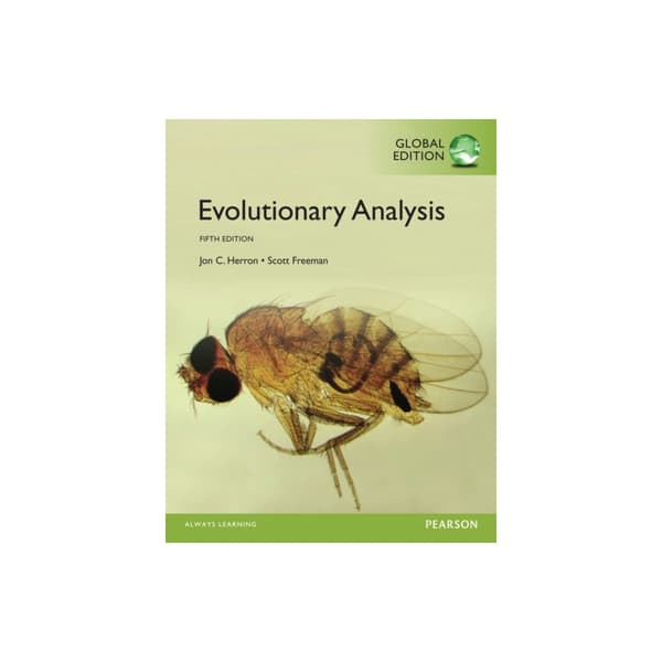 Evolutionary Analysis, Global Edition (häftad, eng)