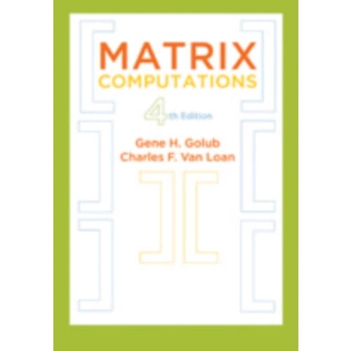 Matrix Computations (inbunden, eng)