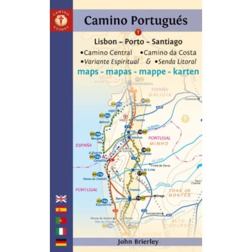 Camino Portugues Maps (häftad, eng)