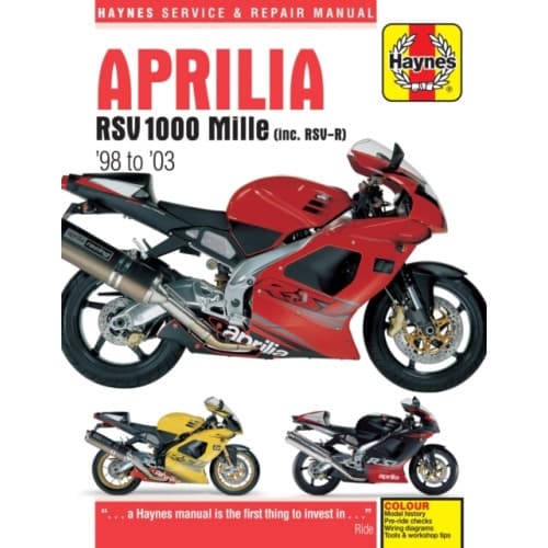 Aprilia RSV 1000 Mille (98 -03) (häftad, eng)