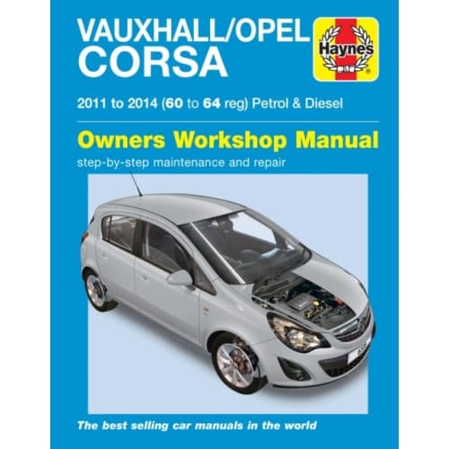 Vauxhall/Opel Corsa petrol & diesel (11-14) 60 to 64 Haynes Repair Manual (häftad, eng)