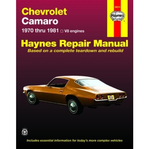 Chevrolet Camaro (70 - 81) (häftad, eng)