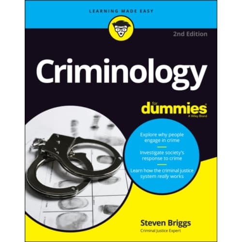Criminology For Dummies (häftad, eng)