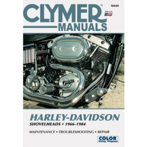 Harley-Davidson Shovelhead Motorcycle (1966-1984) Clymer Repair Manual (häftad, eng)