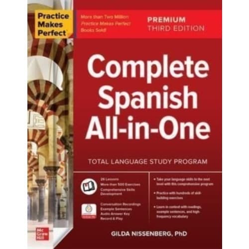 Practice Makes Perfect: Complete Spanish All-in-One, Premium Third Edition (häftad, eng)