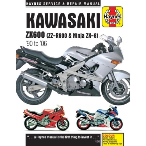 Kawasaki ZX600 (ZZ-R600 & Ninja ZX6) (90 - 06) (häftad, eng)
