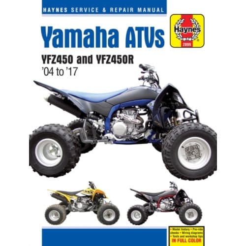 Yamaha YZF450 & YZF450R ATV Repair Manual (häftad, eng)