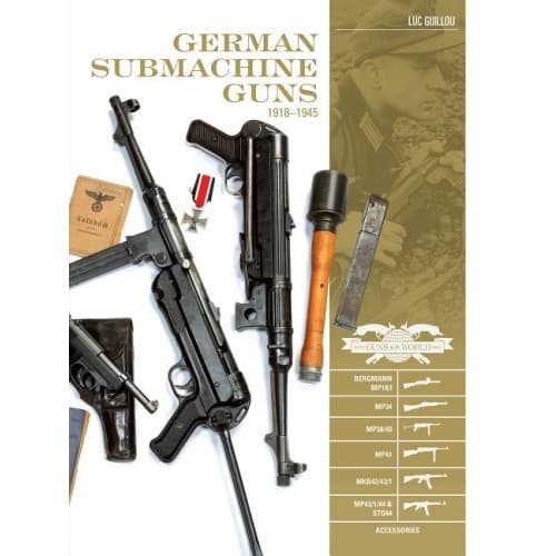 German submachine guns, 19181945 - bergmann mp18/i, mp34/38/40/41, mkb42/43 (inbunden, eng)
