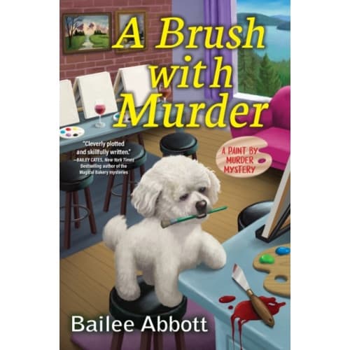 A Brush with Murder (inbunden, eng)
