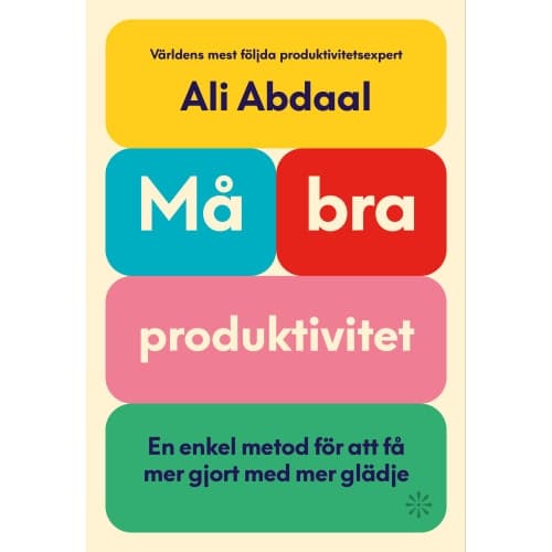 Må bra-produktivitet : en enkel metod för att få mer gjort med mer glädje (häftad)