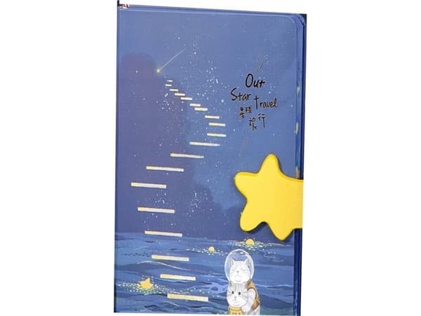 Incood Notebook med lås B6/128K Cats ved vannet |