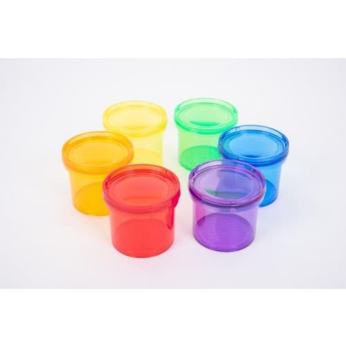 Transparent förstoringsglas färgade 6/fp