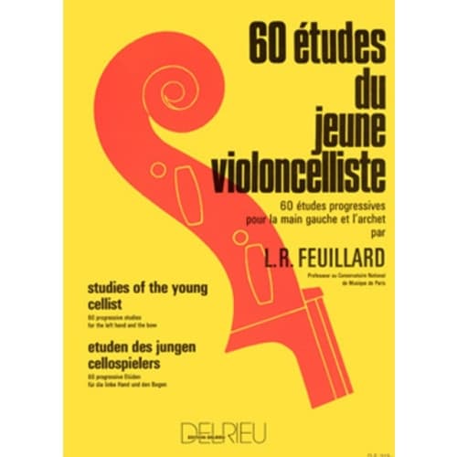 60 TUDES DU JEUNE VIOLONCELLISTE (häftad, eng)