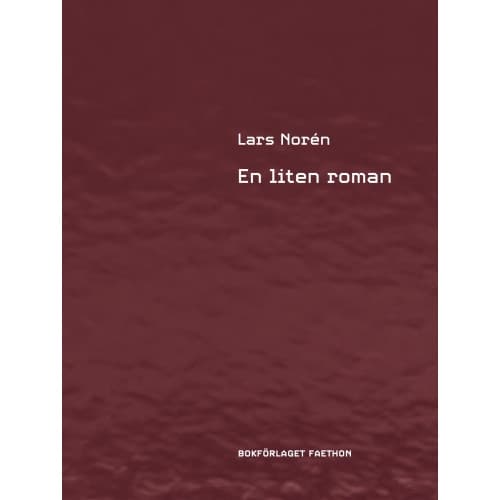 En liten roman (inbunden)