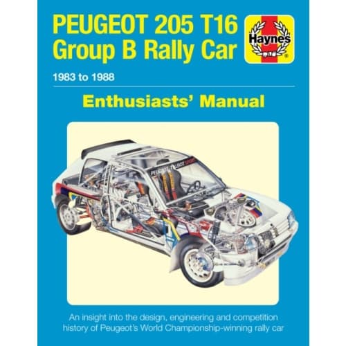Peugeot 205 T16 Group B Rally Car (inbunden, eng)