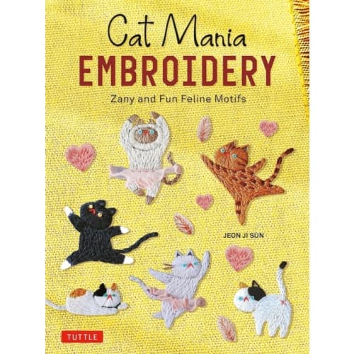 Cat Mania Embroidery (häftad, eng)
