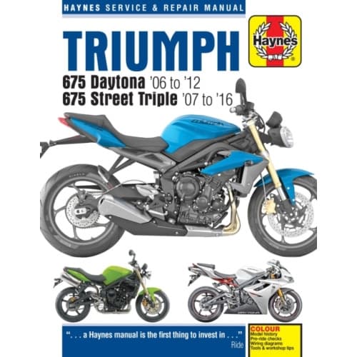 Triumph 675 Daytona (06 - 12) & Street Triple (07 - 16) (häftad, eng)