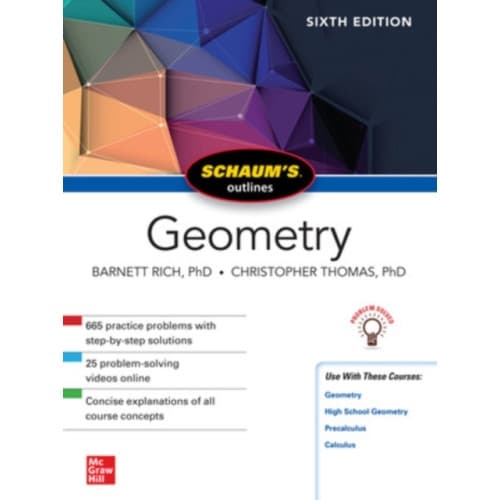 Schaum's Outline of Geometry, Sixth Edition (häftad, eng)