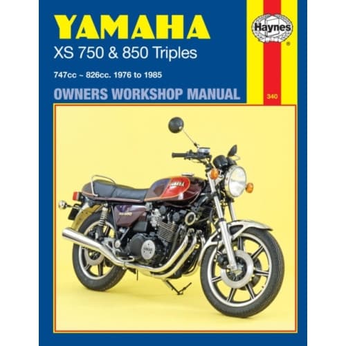 Yamaha XS750 & 850 Triples (76 - 85) Haynes Repair Manual (häftad, eng)