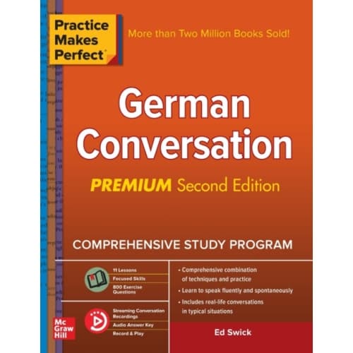 Practice Makes Perfect: German Conversation, Premium Second Edition (häftad, eng)