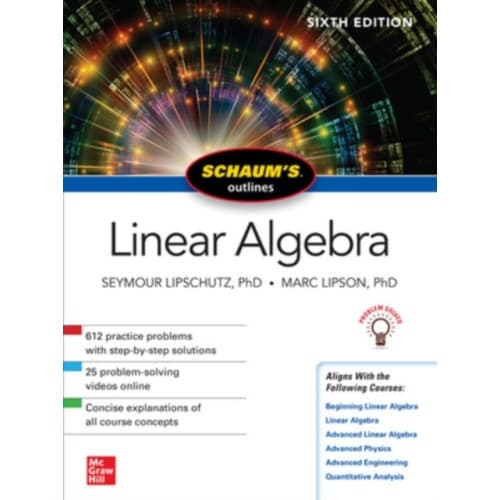 Schaum's Outline of Linear Algebra, Sixth Edition (häftad, eng)