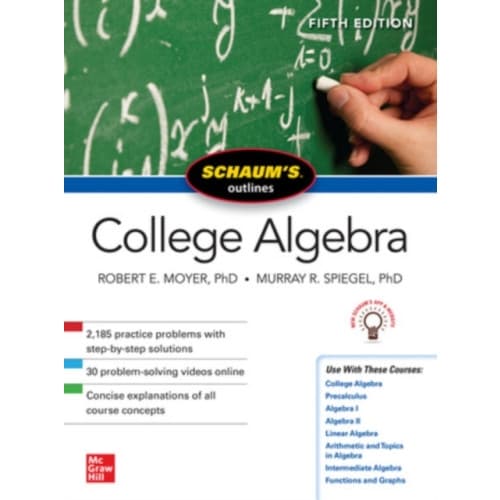 Schaum's Outline of College Algebra, Fifth Edition (häftad, eng)
