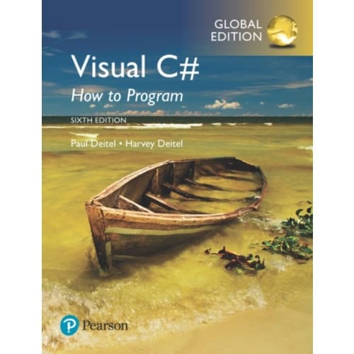 Visual C# How to Program, Global Edition (häftad, eng)