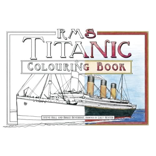 RMS Titanic Colouring Book (häftad, eng)