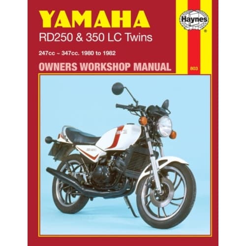 Yamaha RD250 & 350LC Twins (80 - 82) Haynes Repair Manual (häftad, eng)