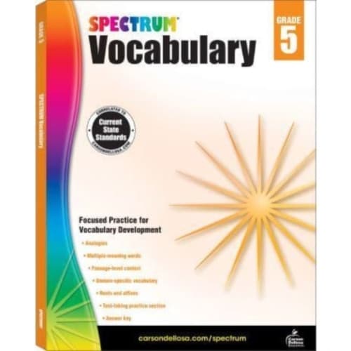 Spectrum Vocabulary Grade 5 (häftad, eng)