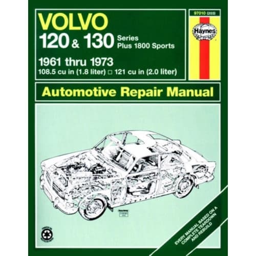 Volvo 120 & 130 Series (and P1800) (61 - 73) Haynes Repair Manual (häftad, eng)