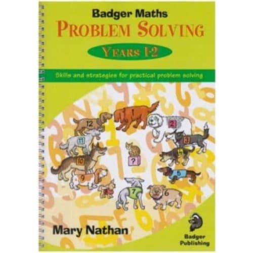Badger Maths Problem Solving (bok, spiral, eng)