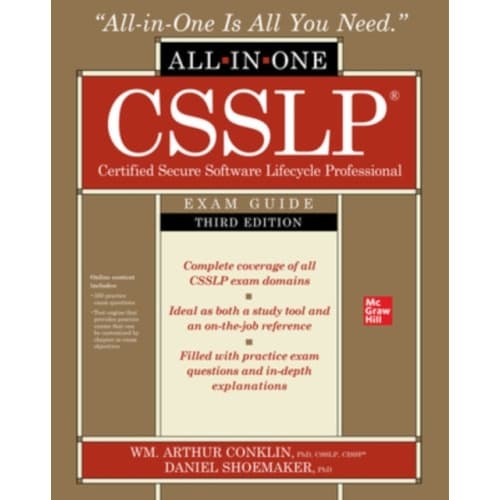CSSLP Certified Secure Software Lifecycle Professional All-in-One Exam Guide, Third Edition (häftad, eng)