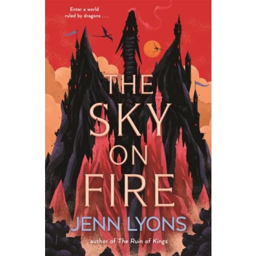 The Sky on Fire (inbunden, eng)