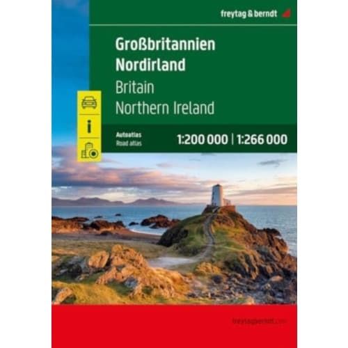 Great Britain & Northern Ireland Road Atlas (bok, spiral, eng)